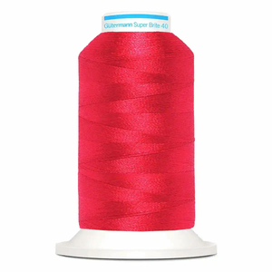 Gutermann Super Brite Polyester 40 #5563, 1000m Machine Embroidery Thread