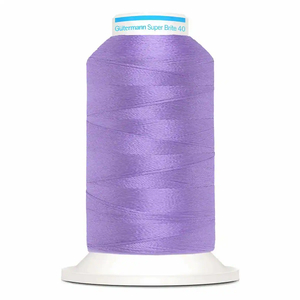 Gutermann Super Brite Polyester 40 #5586, 1000m Machine Embroidery Thread