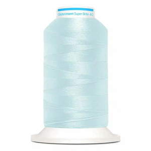 Gutermann Super Brite Polyester 40 #5600, 1000m Machine Embroidery Thread