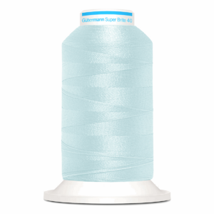 Gutermann Super Brite Polyester 40 #5600, 1000m Machine Embroidery Thread