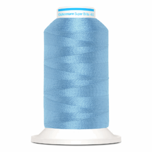 Gutermann Super Brite Polyester 40 #5608, 1000m Machine Embroidery Thread