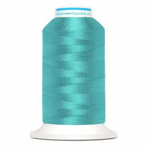 Gutermann Super Brite Polyester 40 #5609, 1000m Machine Embroidery Thread