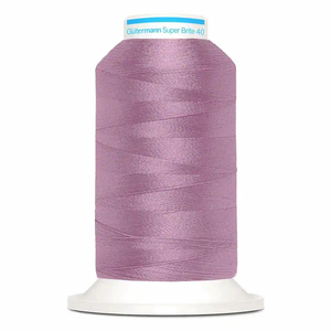 Gutermann Super Brite Polyester 40 #5614, 1000m Machine Embroidery Thread