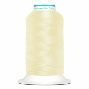 Gutermann Super Brite Polyester 40 #5616, 1000m Machine Embroidery Thread