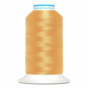 Gutermann Super Brite Polyester 40 #5632, 1000m Machine Embroidery Thread