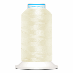 Gutermann Super Brite Polyester 40 #5643, 1000m Machine Embroidery Thread