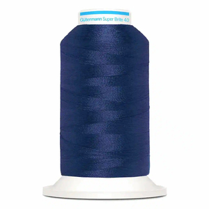 Gutermann Super Brite Polyester 40 #5686, 1000m Machine Embroidery Thread