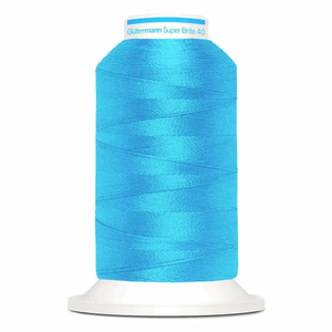 Gutermann Super Brite Polyester 40 #5689, 1000m Machine Embroidery Thread