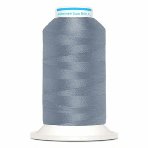 Gutermann Super Brite Polyester 40 #5707, 1000m Machine Embroidery Thread