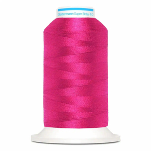 Gutermann Super Brite Polyester 40 #5732, 1000m Machine Embroidery Thread