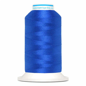 Gutermann Super Brite Polyester 40 #5736, 1000m Machine Embroidery Thread