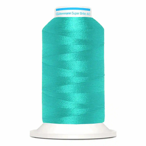 Gutermann Super Brite Polyester 40 #5746, 1000m Machine Embroidery Thread