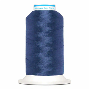 Gutermann Super Brite Polyester 40 #5750, 1000m Machine Embroidery Thread