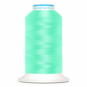 Gutermann Super Brite Polyester 40 #5752, 1000m Machine Embroidery Thread