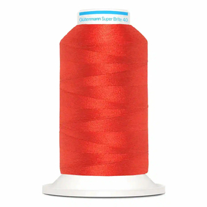 Gutermann Super Brite Polyester 40 #5767, 1000m Machine Embroidery Thread
