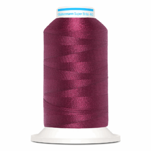 Gutermann Super Brite Polyester 40 #5796, 1000m Machine Embroidery Thread