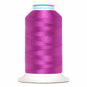 Gutermann Super Brite Polyester 40 #5800, 1000m Machine Embroidery Thread