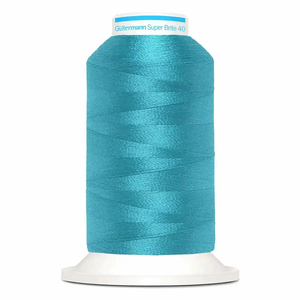 Gutermann Super Brite Polyester 40 #5820, 1000m Machine Embroidery Thread