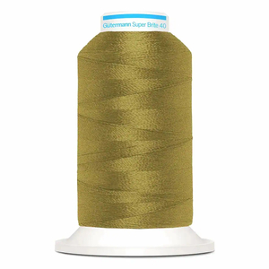 Gutermann Super Brite Polyester 40 #5843, 1000m Machine Embroidery Thread