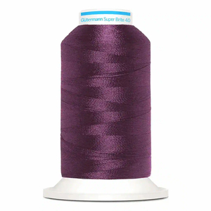 Gutermann Super Brite Polyester 40 #5887, 1000m Machine Embroidery Thread