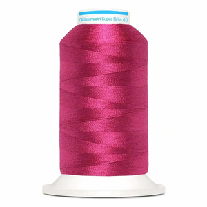 Gutermann Super Brite Polyester 40 #7706, 1000m Machine Embroidery Thread