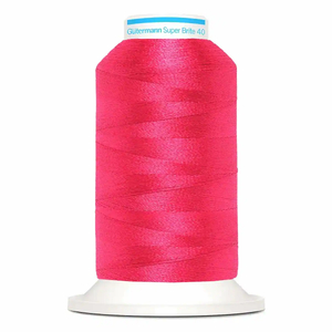 Gutermann Super Brite Polyester 40 #7709, 1000m Machine Embroidery Thread