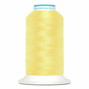 Gutermann Super Brite Polyester 40 #9003, 1000m Machine Embroidery Thread