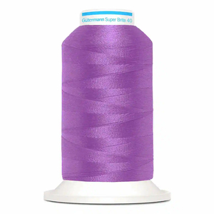 Gutermann Super Brite Polyester 40 #9019, 1000m Machine Embroidery Thread