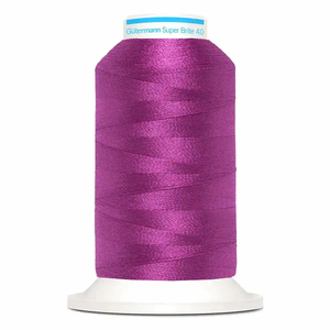 Gutermann Super Brite Polyester 40 #9027, 1000m Machine Embroidery Thread