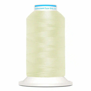 Gutermann Super Brite Polyester 40 #9028, 1000m Machine Embroidery Thread
