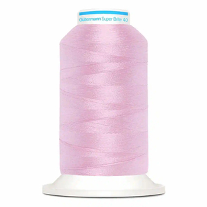 Gutermann Super Brite Polyester 40 #9041, 1000m Machine Embroidery Thread