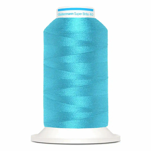 Gutermann Super Brite Polyester 40 #9052, 1000m Machine Embroidery Thread