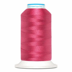 Gutermann Super Brite Polyester 40 #9065, 1000m Machine Embroidery Thread