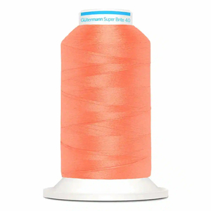 Gutermann Super Brite Polyester 40 #9068, 1000m Machine Embroidery Thread