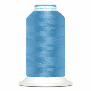 Gutermann Super Brite Polyester 40 #9081, 1000m Machine Embroidery Thread