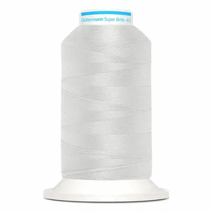 Gutermann Super Brite Polyester 40 #9083, 1000m Machine Embroidery Thread