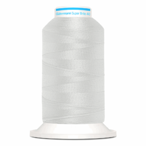 Gutermann Super Brite Polyester 40 #9083, 1000m Machine Embroidery Thread