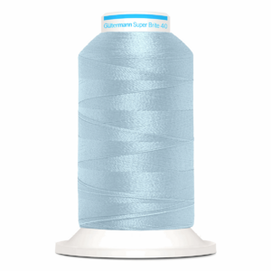 Gutermann Super Brite Polyester 40 #9089, 1000m Machine Embroidery Thread