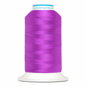 Gutermann Super Brite Polyester 40 #9097, 1000m Machine Embroidery Thread