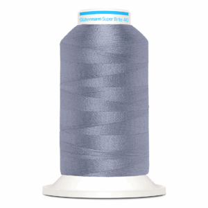 Gutermann Super Brite Polyester 40 #9099, 1000m Machine Embroidery Thread