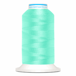 Gutermann Super Brite Polyester 40 #9103, 1000m Machine Embroidery Thread