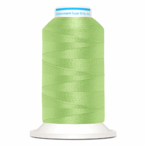 Gutermann Super Brite Polyester 40 #9108, 1000m Machine Embroidery Thread