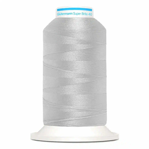 Gutermann Super Brite Polyester 40 #9116, 1000m Machine Embroidery Thread