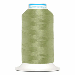 Gutermann Super Brite Polyester 40 #9121, 1000m Machine Embroidery Thread