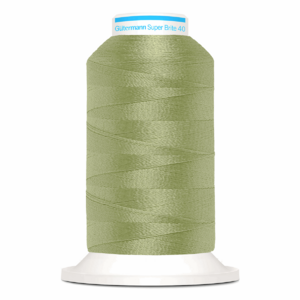 Gutermann Super Brite Polyester 40 #9121, 1000m Machine Embroidery Thread