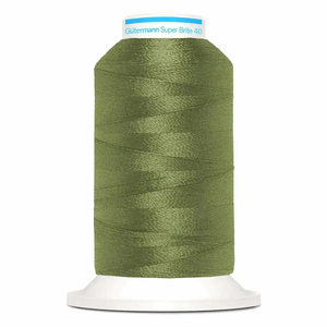 Gutermann Super Brite Polyester 40 #9122, 1000m Machine Embroidery Thread