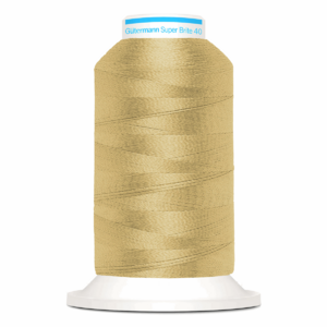 Gutermann Super Brite Polyester 40 #9125, 1000m Machine Embroidery Thread