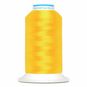 Gutermann Super Brite Polyester 40 #9127, 1000m Machine Embroidery Thread