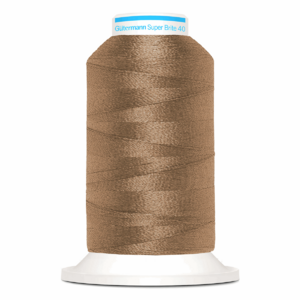 Gutermann Super Brite Polyester 40 #9133, 1000m Machine Embroidery Thread