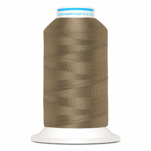 Gutermann Super Brite Polyester 40 #9137, 1000m Machine Embroidery Thread